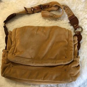 FOSSIL CANVAS MESSENGER BAG
